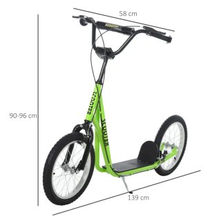 Patinete infantil verde