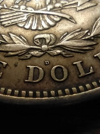Moneda Morgan Dólar 1921 - D.