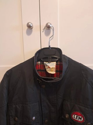 Chaqueta Moto LEM Negra