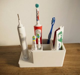 Portaspazzolini Organizer Bagno