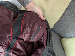 Chaqueta Nodiak Vintage Impermeable Marrón