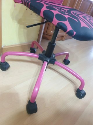 Silla de escritorio infantil con ruedas