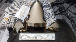 Traje de fallera siglo XVI , manteletas,aderezo...