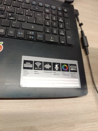 Portátil Acer N17C4 Negro