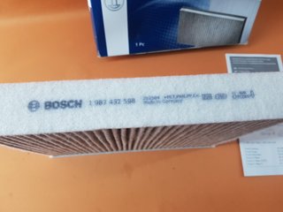 Filtro Habitáculo Bosch R2598 Carbón Activo