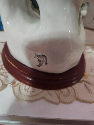 Figuras de pájaros de porcelana