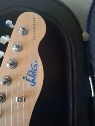 Guitarra Squier Telecaster Dorada