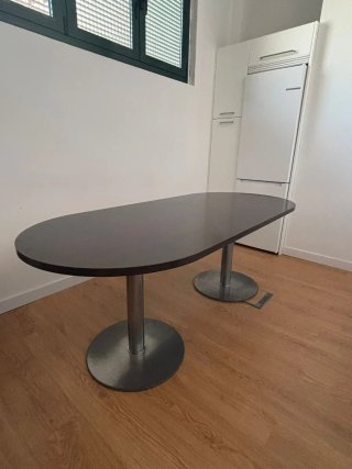 Muebles de oficina madera y cristal