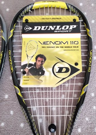 Raquetas Squash Dunlop Venom 110 (2uds)