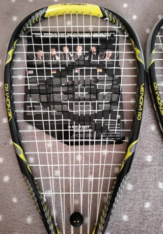 Raquetas Squash Dunlop Venom 110 (2uds)