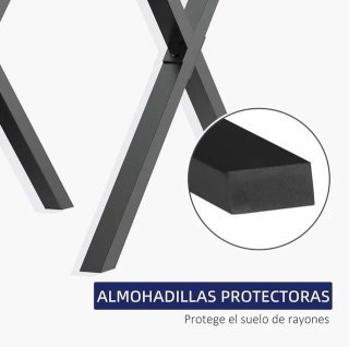 Patas de mesa negras