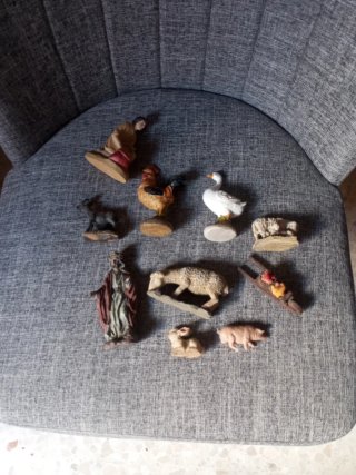 Lote figuras belén