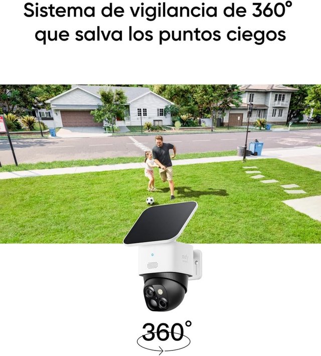 eufy Security SoloCam S340 3K Cámara Vigilancia