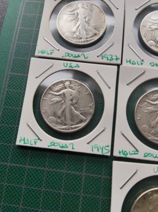 Monedas de Plata USA Half Dollars