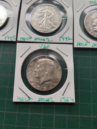 Monedas de Plata USA Half Dollars