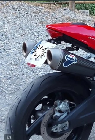 Portamatriculas + Intermitentes Moto