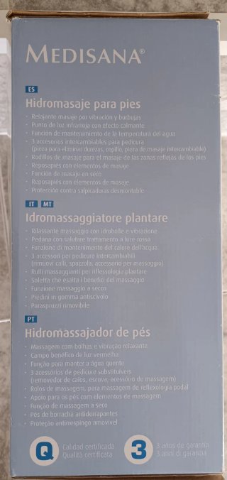 Hidromasajeador de pies Medisana