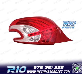 PILOTO IZQ PARA PEUGEOT 208 12-15 LED