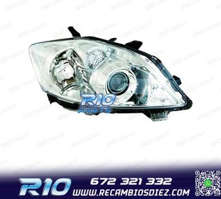 FARO DCH TOYOTA AURIS 10-13 FONDO CROMO