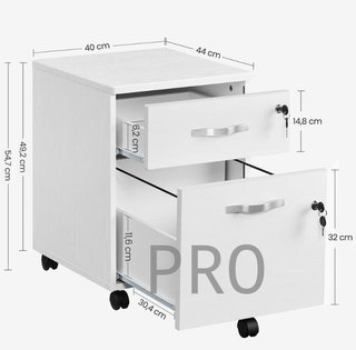Archivador con cajón