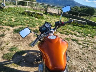 Honda CB 600 F Naranja/Plata