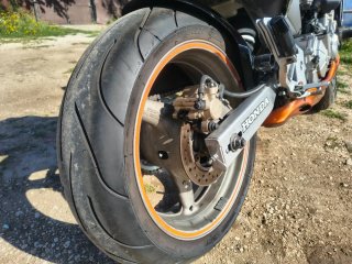 Honda CB 600 F Naranja/Plata