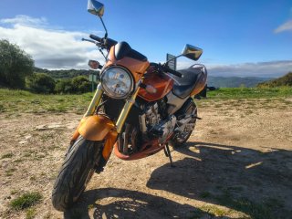 Honda CB 600 F Naranja/Plata