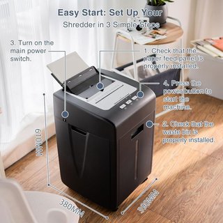 Destructora Papel Profesional 200 hojas NUEVA