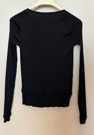 Cardigan Oscalito nero taglia S