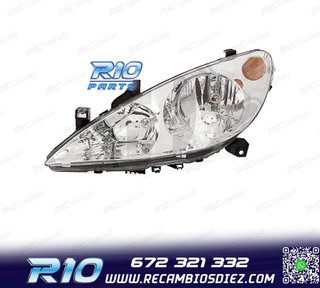 FARO IZQ PEUGEOT 307 01-05