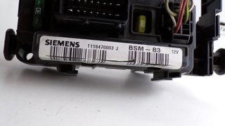 CAJA DE FUSIBLES CITROEN BSM T118470003J 9643498880 T118470003 J 9643498880-00