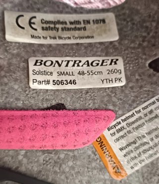 Casco Bici Infantil Bontrager Rosa