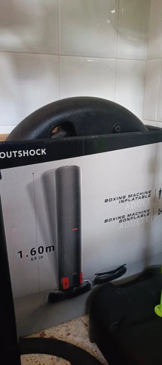 Saco de boxeo Outshock inflable adulto