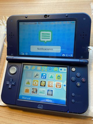 Nintendo New 3DS XL Azul Completa