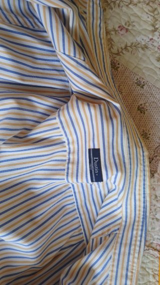 Camisa manga corta Dustin rayas caballero Talla M