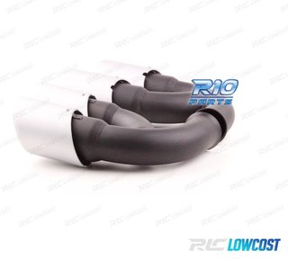 COLAS ESCAPE PORSCHE CAYENNE V8 GTS TURBO S 10-14 PLATA MATE