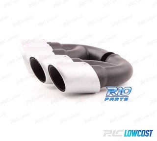 COLAS ESCAPE PORSCHE CAYENNE V8 GTS TURBO S 10-14 PLATA MATE