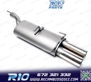 SILENCIOSO ESCAPE PARA OPEL ASTRA 1991-1998 x2