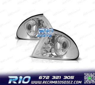 INTERMITENTES FRONTALES BMW E46 BERLINA E46 98-01 CROMO CRIS