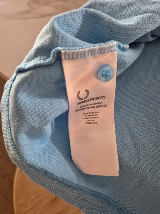 Polo Fred Perry Azul celeste