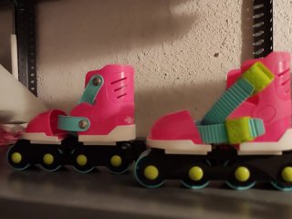 Patines Talla 22-26 con Casco y Protecciones