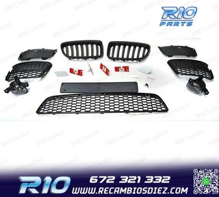 PARAGOLPES DELANTERO BMW X1 E84 09-12 LOOK M PDC SRA