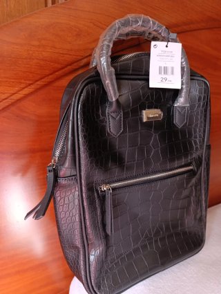 Mochila Vilanova Negra Mujer Nueva