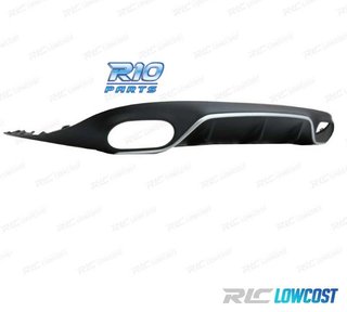 DIFUSOR MERCEDES CLASE E C238 17-19 LOOK AMG E53 PLATA + COL