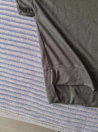 Camiseta Mango verde militar talla M