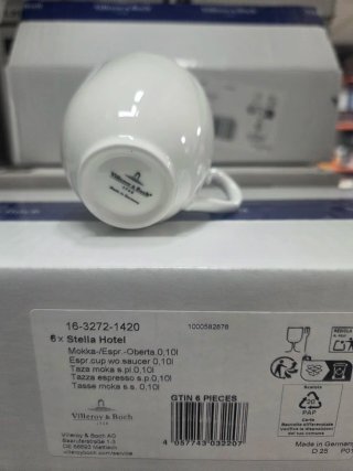 Tazas de café Villeroy & Boch (6 unidades)