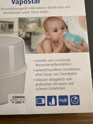 Esterilizador microondas VapoStar Reer