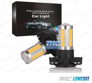 KIT DE INTERMITENTES LED PY24W ÁMBAR