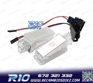 PLAFONES LED LUZ DE PIES Y PUERTAS AUDI