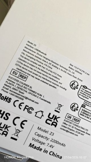 Impresora Térmica Orgbro Z3